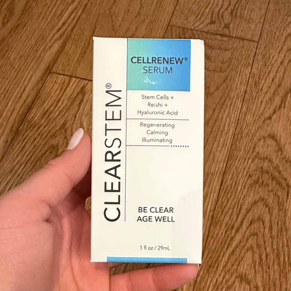 Clearstem CellRenew Serum — Hydrating White & Blue Facial Serum